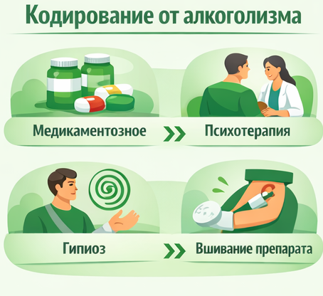 кодирование от алкоголизма в Судаке Санати